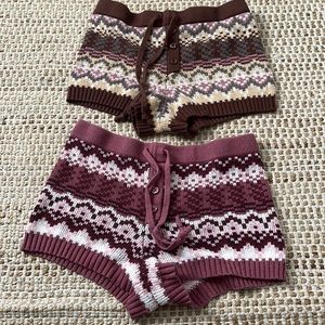 Aeropostale knitted shorts